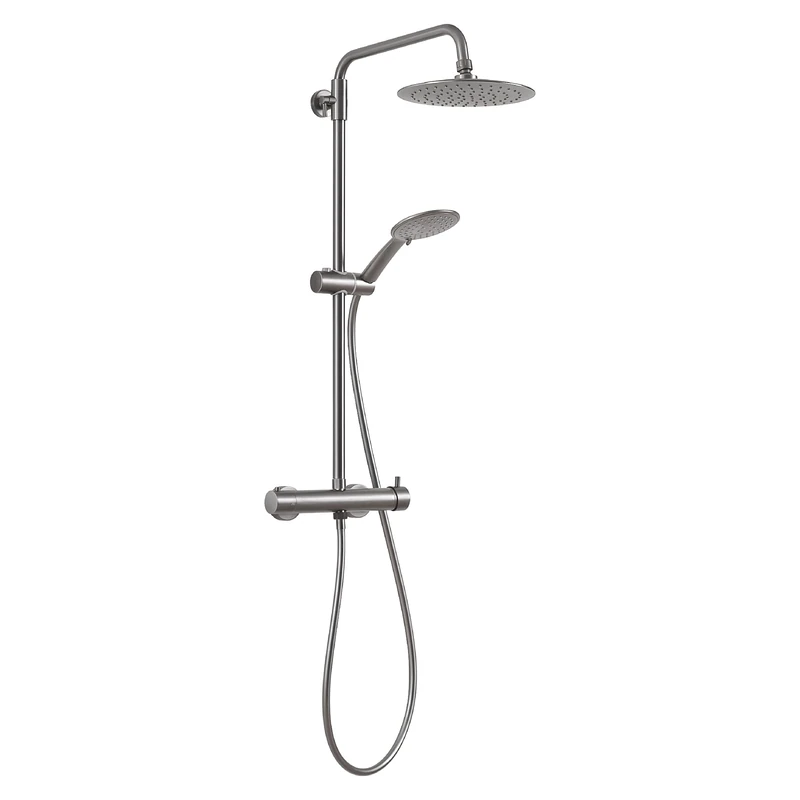 Extendable Shower Column Star Plus 02 Gun Metal
