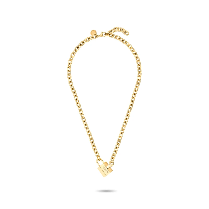 Liebeskind Berlin LJ-1627-N-45 Necklace Stainless Steel in IP Gold, 45 cm, Stainless Steel, No Gemstone