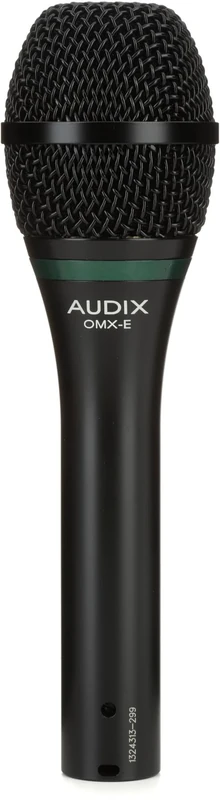 AUDIX OMX-E Dynamic Vocal Microphone – Cardioid Pattern, Tailored Frequency Response, Stage & Studio Performance