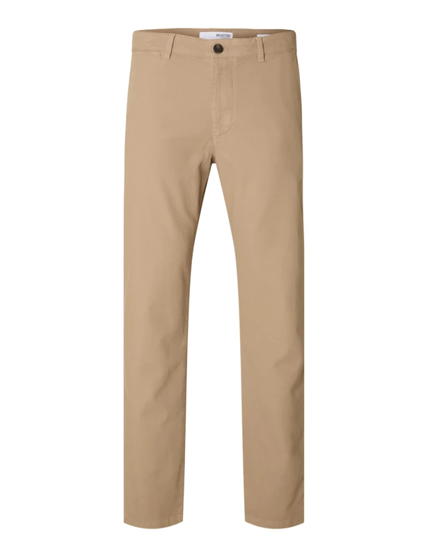 SELECTED FEMME Slh175-Slim Miles Structure Dyed Trousers, Pure Cashmere, 36 W/32 L - Image 1