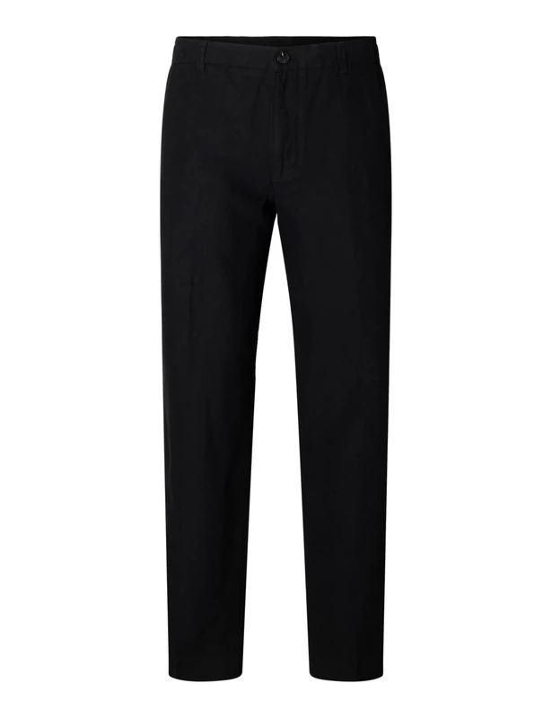 SELECTED FEMME Slh196-Straight Leroy Sun Pant, Black, M