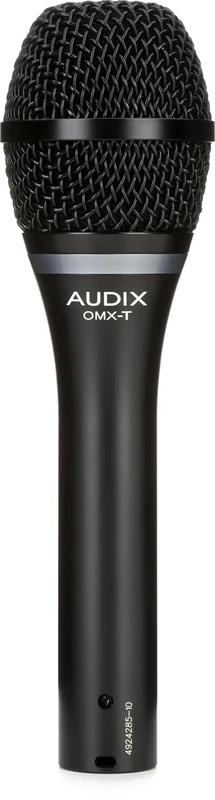 AUDIX OMX-T Dynamic Vocal Microphone – Hypercardioid Pattern, VLM Capsule, High SPL Handling, for Live Vocals on Loud Stages