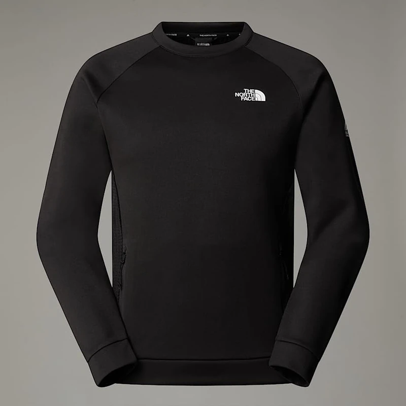 The North Face Men's Mountain Athletics Fleece Crew Sweatshirt, Tnf Black, XS