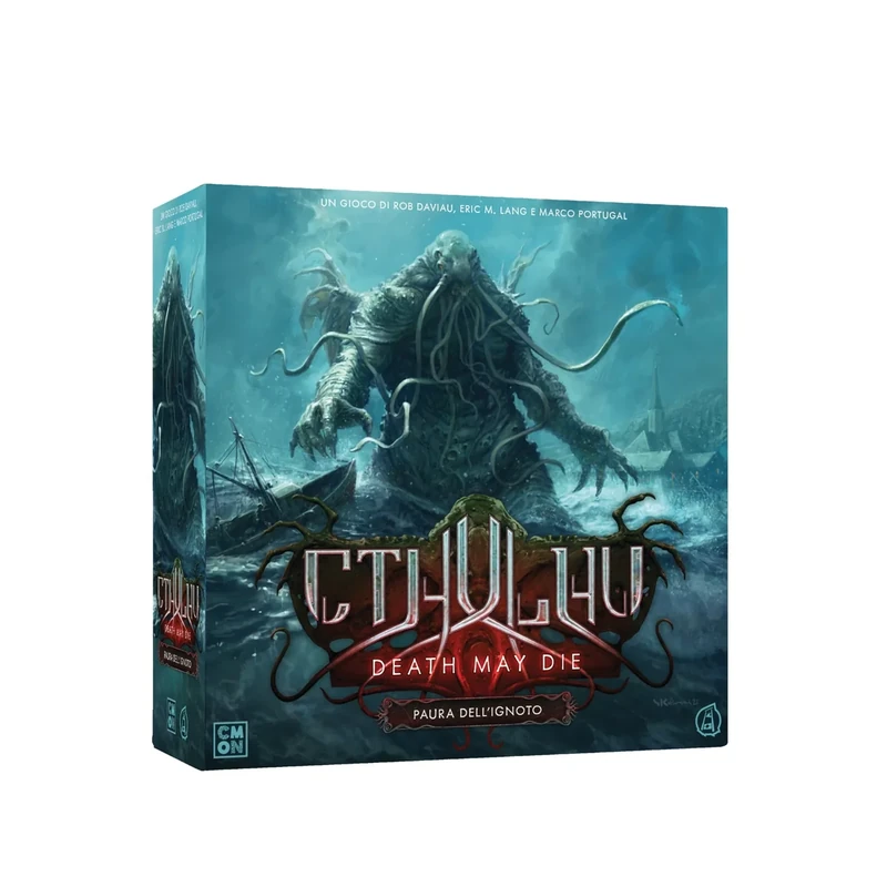 Asmodee Cthulhu Death May Die - Fear of the Unknown Board Game, 1-5 Players, 14+ Years, Italian Edition