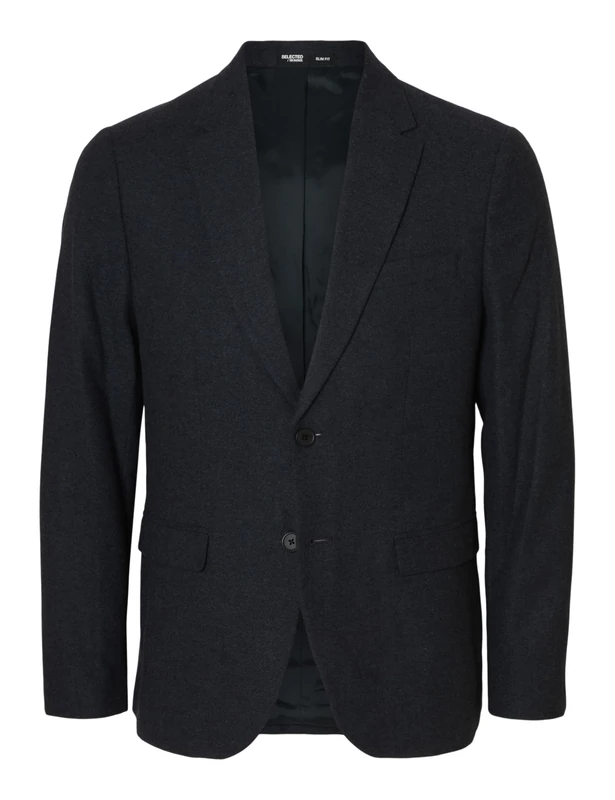 SELECTED FEMME Slhslim-Reed Wool BLZ Noos, Dark Sapphire, 42
