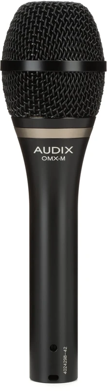AUDIX OMX-M Dynamic Vocal Microphone – Hypercardioid Pattern, VLM Capsule, Tailored Midrange, for Live Vocals, Stage & Studio