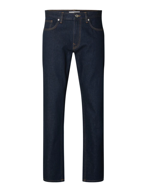 SELECTED FEMME Slh175-Slim Ben Kori Jeans Noos, Dark Denim Blue, 32 W/34 L