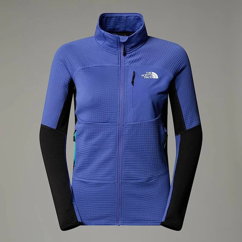 The North Face Women's Stormgap Powergrid Jacket, Indigo Plum/Tnf Black, S