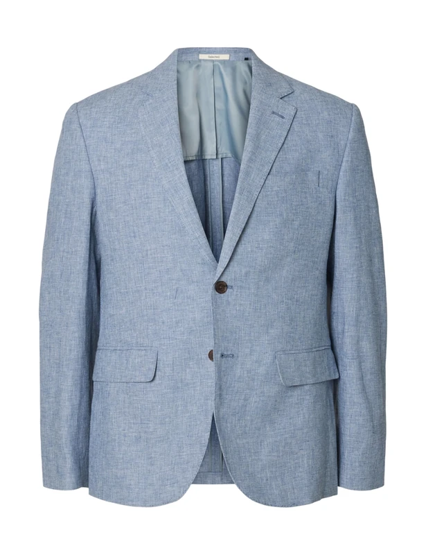 SELECTED FEMME Men's Slhreg-Malik Sun BLZ Noos, Light Blue, 46 - Image 1