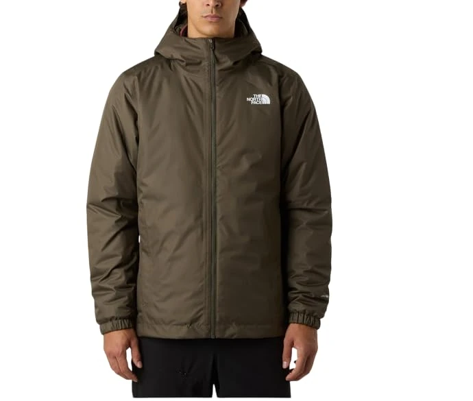 The North Face Men's Quest Insulated Running Jacket, Tnf Black/Tnf Black, XS