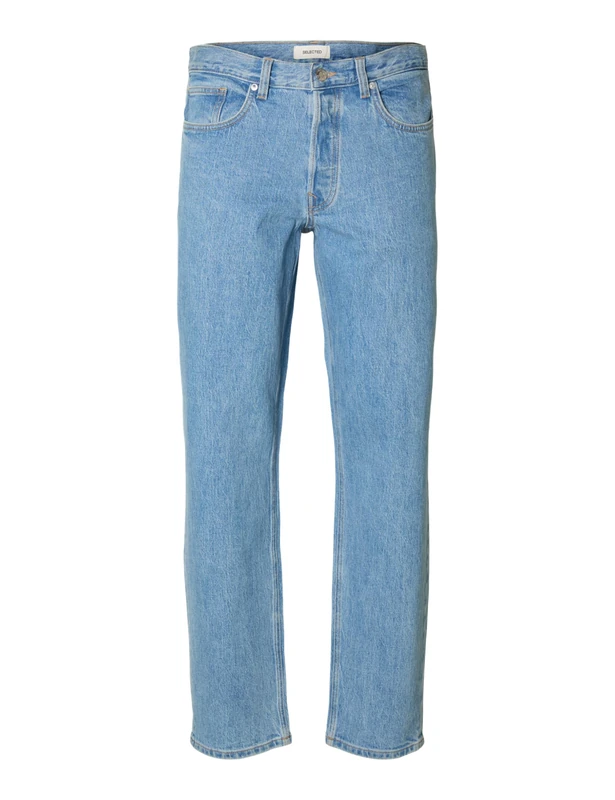 SELECTED FEMME Slh190-Reg Tapered Ben Kori Jeans Noos, Light Blue (Light Blue Denim), 30 W/34 L