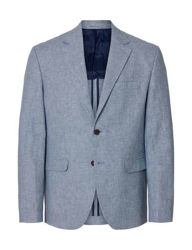 SELECTED FEMME Men's Slhreg-Malik Sun BLZ Noos, Light Blue, 38