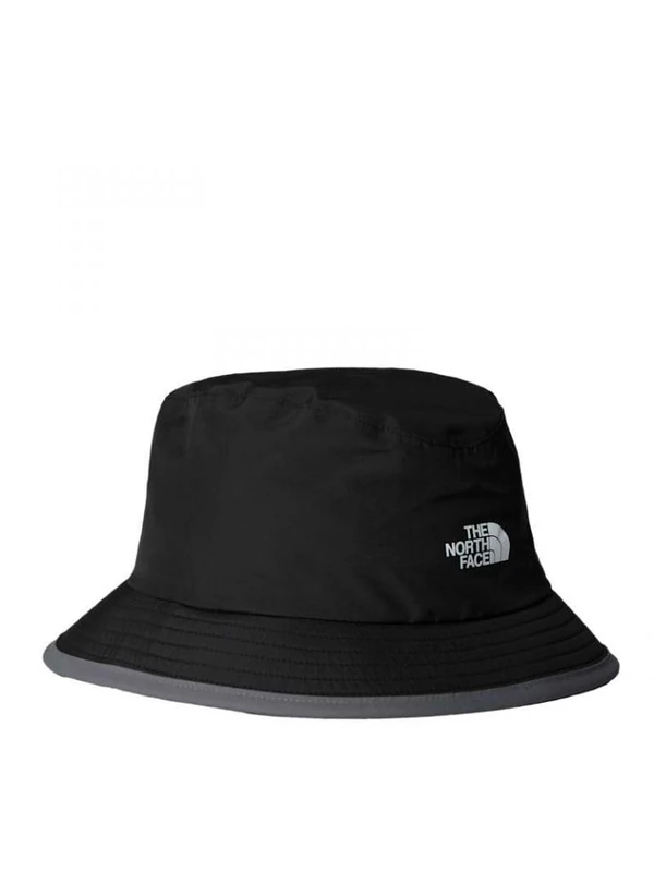 The North Face Unisex Antora Rain Bucket Hat, TNF Black/Smoked Pearl, S-M