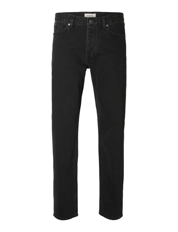 SELECTED FEMME Slh175-Slim Ben Kori Jeans Noos, Black Denim, 33 W/32 L