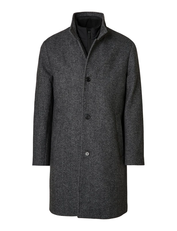 SELECTED FEMME Slhrainar Lano Coat Noos, black, XXL