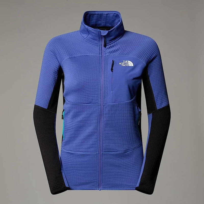 The North Face Women's Stormgap Powergrid Jacket, Indigo Plum/Tnf Black, M
