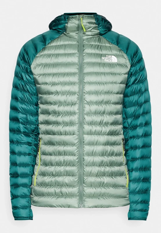 The North Face Men's Bettaforca Lt Down Hooded Jacket, Duck Green/Deep Nori, XL