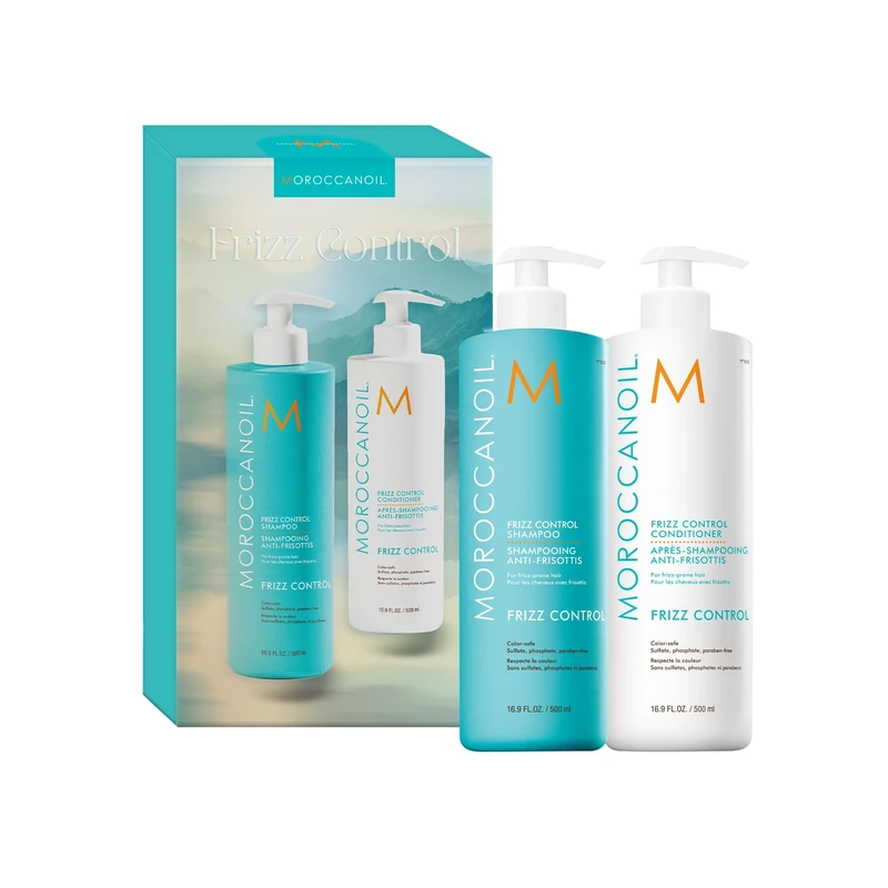 Moroccanoil Frizz Control Shampoo & Conditioner Half-Liter Set