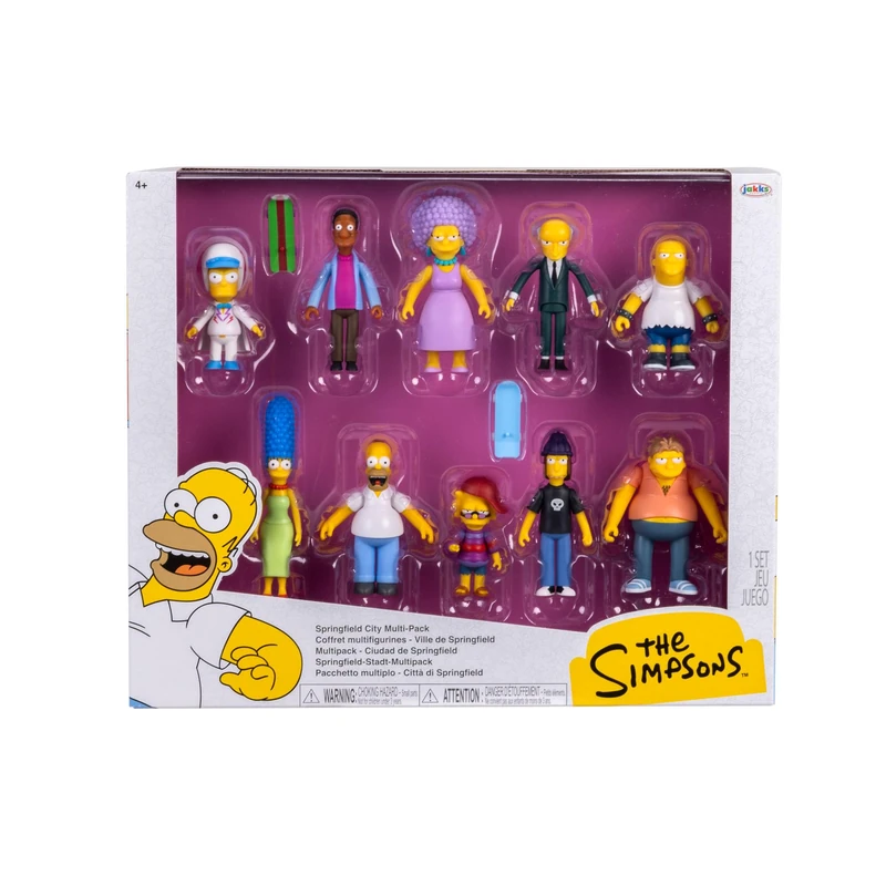 The Simpsons 2.5 Inch Figure Springfield City Multipack