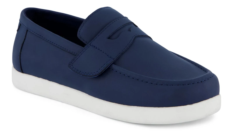 TOMS Youth Boys Oliver Dress Casual, Navy Nubuck PU, 3