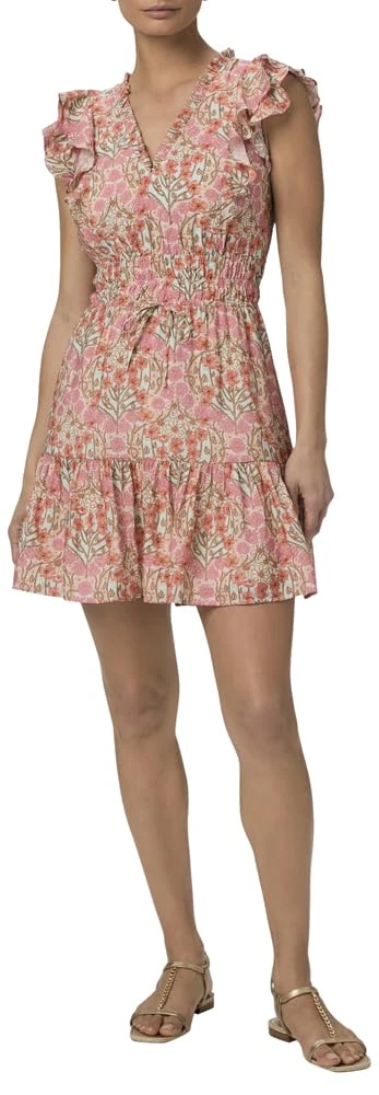 PAIGE Women's Muriel Dress, Blue Bell Multi, 16