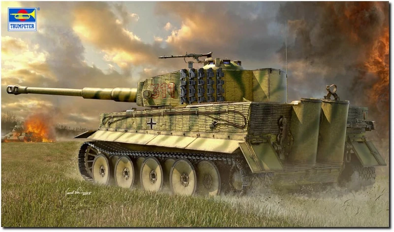Trumpeter 1:16 - Pz.Kpfw.VI Ausf E Sd.Kfz 181 Tiger I Med