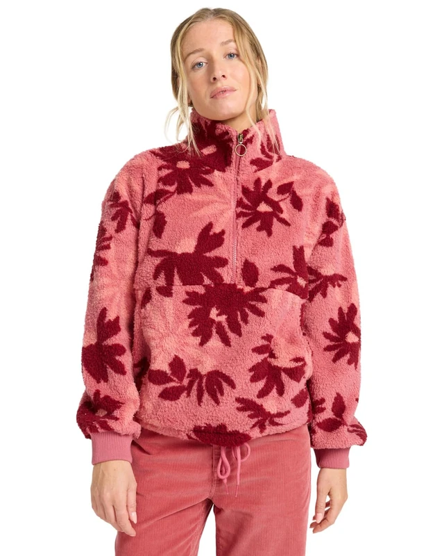 Billabong Fleece TIME OFF Women's Grey XXL