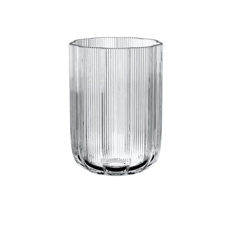 Villeroy & Boch - Fleur vase 22.5 cm Clear, Dishwasher-safe, Large table vase, Hand-crafted, Hand-blown, Decorative glass vase, Large flower vase, Tall vase, Decorative homeware, Dining decoration