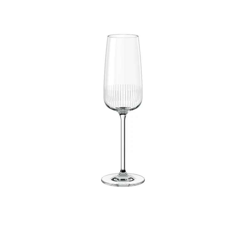 Villeroy & Boch - Afina Set of Sparkling Wine/Champagne Glasses 4 pcs, Champagne Glasses, Glasses Champagne, Prosecco Glasses, Sparkling Wine Glasses, Set of Drinking Glasses, Dishwasher-Safe