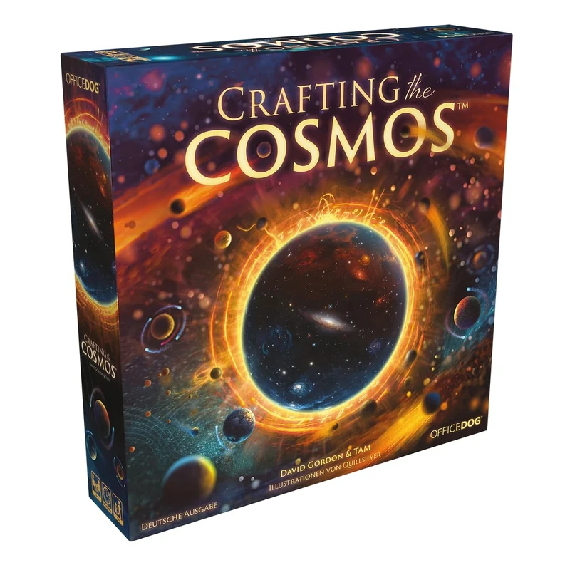 Office Dog, Crafting The Cosmos, Connoisseur Game, Board Game, 2-4 Players, from 14+ Years, 60-90 Minutes, German
