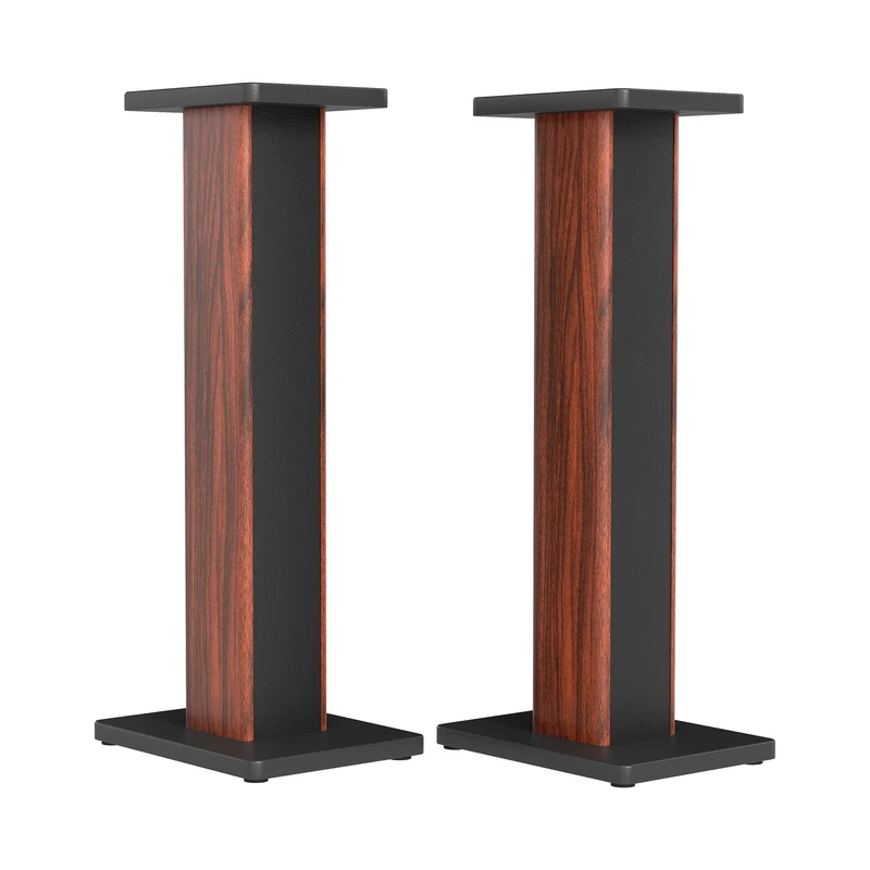 Turosur Wood Speaker Stand 28 inch(70cm) 1Pair Universal Floor Speaker Stands Surround Sound Speaker Stands for Home Theater Sand Filling Function (70cm)