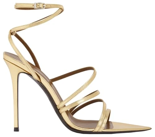 Giuseppe Zanotti, Intriigo Claire 105, Gold, Leather, 4.5
