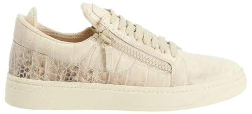 Giuseppe Zanotti GZ94 Beige Leather Shoes - Crocodile Print, 4