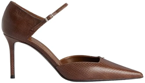 Giuseppe Zanotti, Raquel D'Orsay 85, Brown, Leather, 8