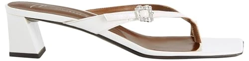 Giuseppe Zanotti, Amandhine 45, White, Leather, 6.5