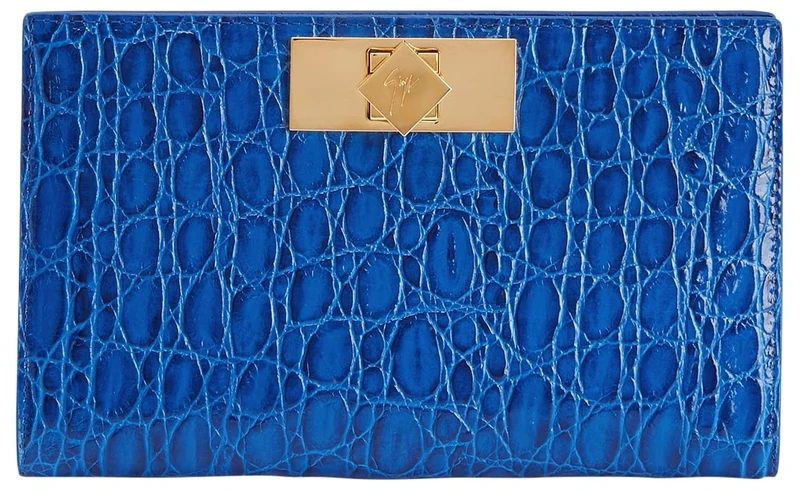 Giuseppe Zanotti, Annhita, Blue, Leather, One Size