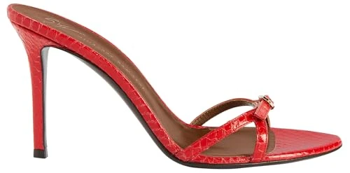 Giuseppe Zanotti, Ophelia Buckle 90, Red, Leather, 3