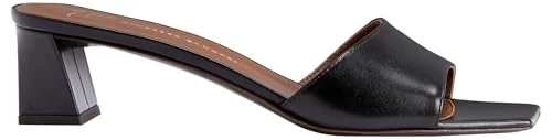 Giuseppe Zanotti Talia Mule 45 - Black Leather Heels