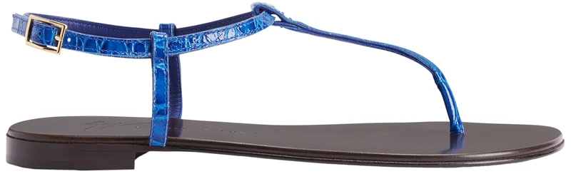 Giuseppe Zanotti, Doriaane, Blue, Leather, 8.5