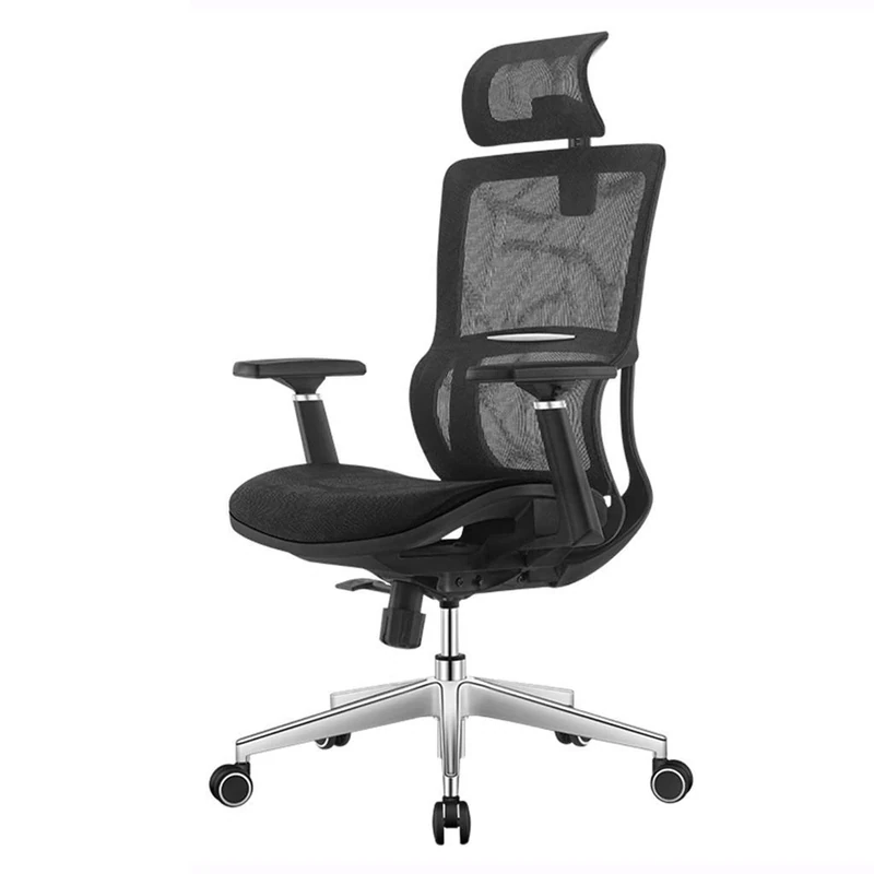 sjdoPulse Ergonomic Office Chair,Mid Back Bonded Office Computer Swivel Desk Chair With Lumbar Padding And Armrests - Image 1