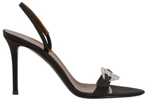 Giuseppe Zanotti, Ludhovica Mignon 90, Black, Fabric, 7