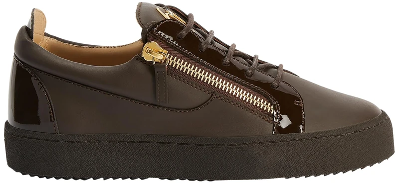 Giuseppe Zanotti, Frankie, Brown, Leather, 11.5