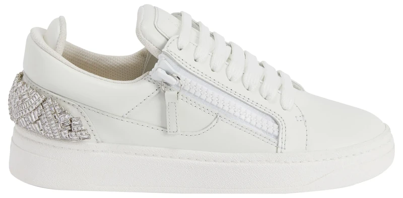 Giuseppe Zanotti, GZ94, White, Leather, 4.5