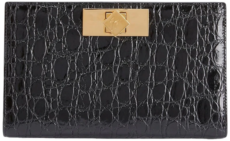 Giuseppe Zanotti, Annhita, Black, Leather, One Size
