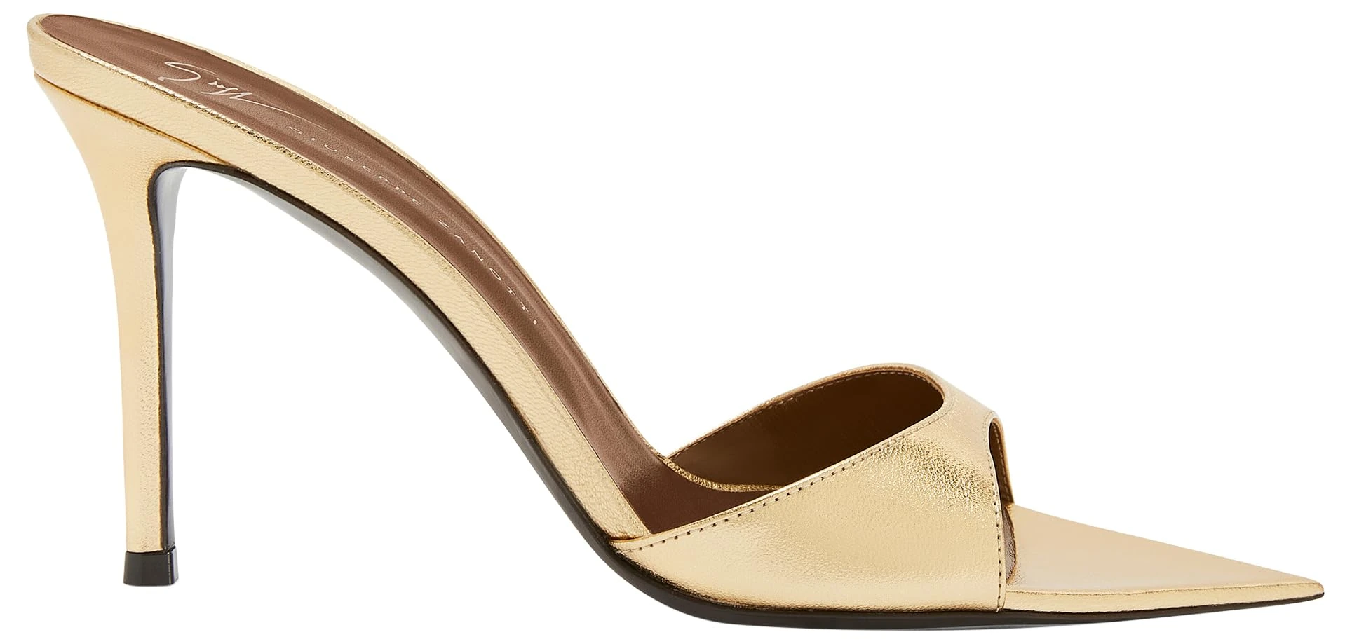 Giuseppe Zanotti, Intriigo Strap 90, Gold, Leather, 9