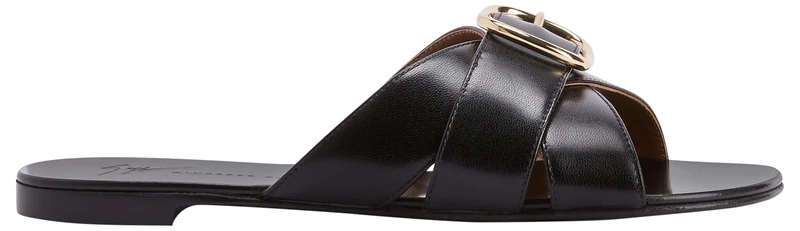 Giuseppe Zanotti, Geraldhine, Black, Leather, 2.5