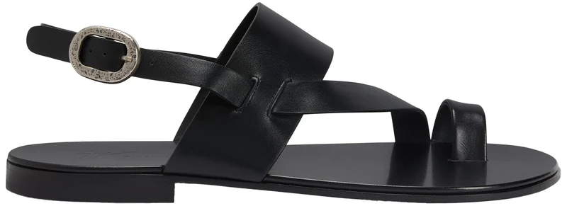Giuseppe Zanotti, Hezra, Black, Leather, 10