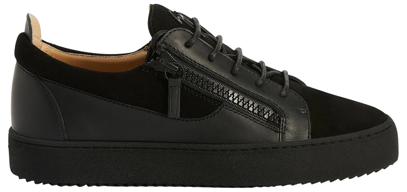 Giuseppe Zanotti, Frankie, Black, Suede, 8