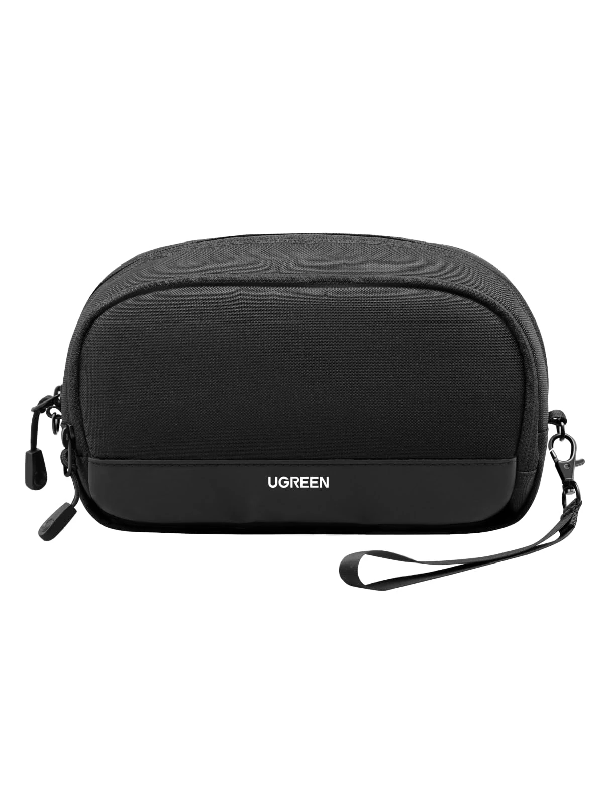 UGREEN Travel Tech Pouch, Cable Organiser Bag, Travel Essentials Organiser, Water Resistant, Internal Zipper Layers, Carry Storage Bag for Power Bank, Charger, Adapter, Cable, HDD, Daily Items(M)