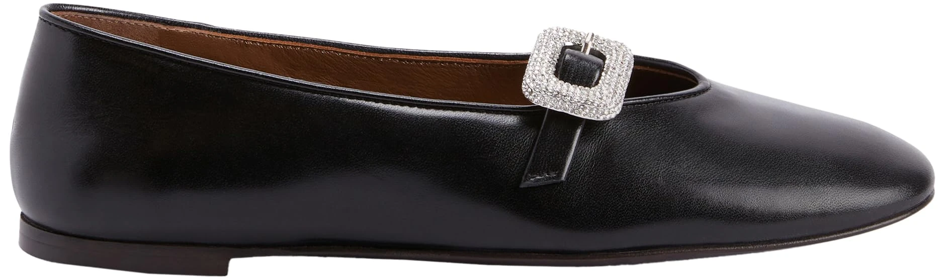 Giuseppe Zanotti, Georgia Buckle, Black, Leather, 7